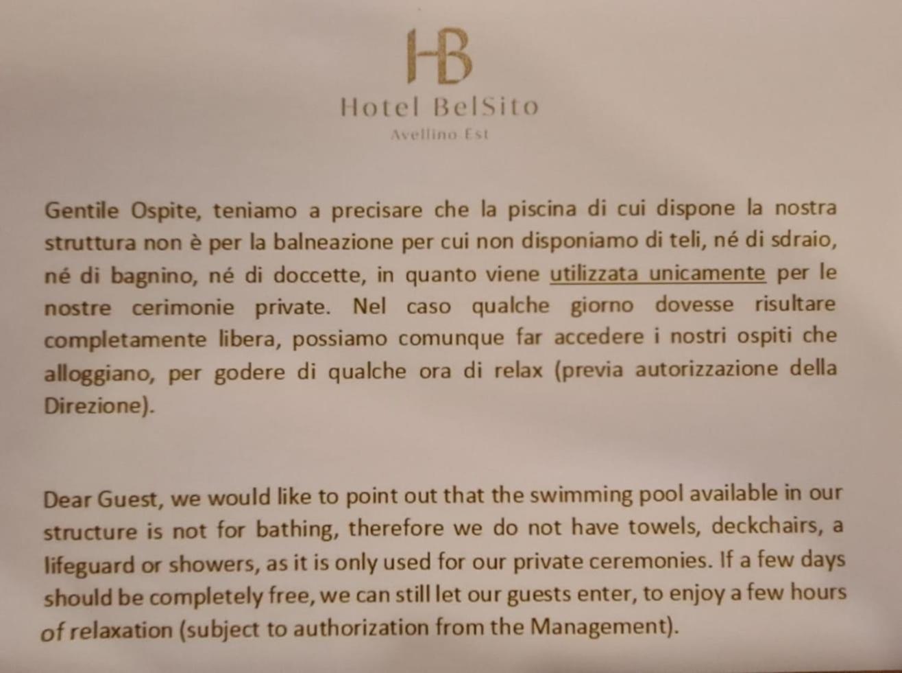 Bel Sito Hotel Due Torri Manocalzati Kültér fotó
